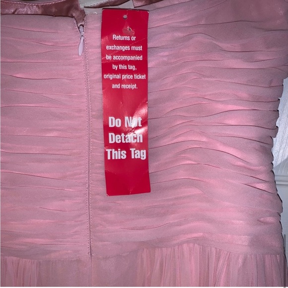 NWT, never worn, Donna Morgan Pink Gown - Picture 6 of 10